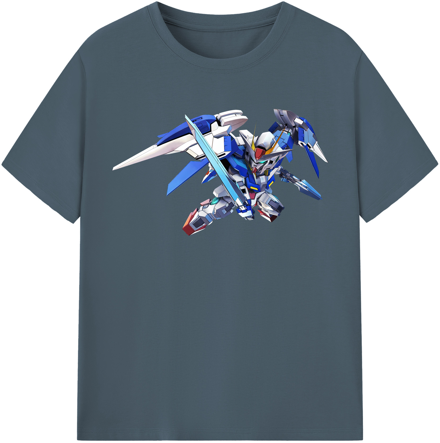 （画像用） 機動戦士ガンダム Mobile Suit Gundam 綿100％半袖Tシャツ（フロントプリント）